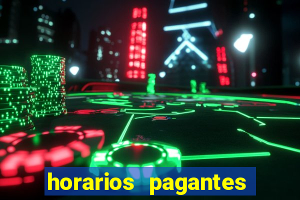 horarios pagantes spicy bet